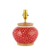 Store Lawn Red 5" Lamp Base Wedding Gifts