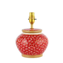 Store Lawn Red 5" Lamp Base Wedding Gifts