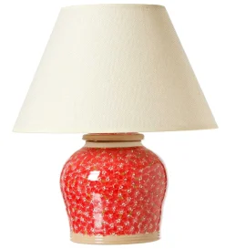 Fashion Lawn Red 7" Lamp Base Lawn