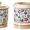 Sale Lidded Sugar Bowl And Small Cylinder Jug Wild Flower Meadow Tea Fanatic'S Gifts