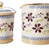 Shop Lidded Sugar Bowl And Small Cylinder Jug Clematis Clematis