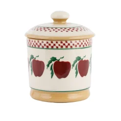 Store Lidded Sugar Bowl Apple Bowls
