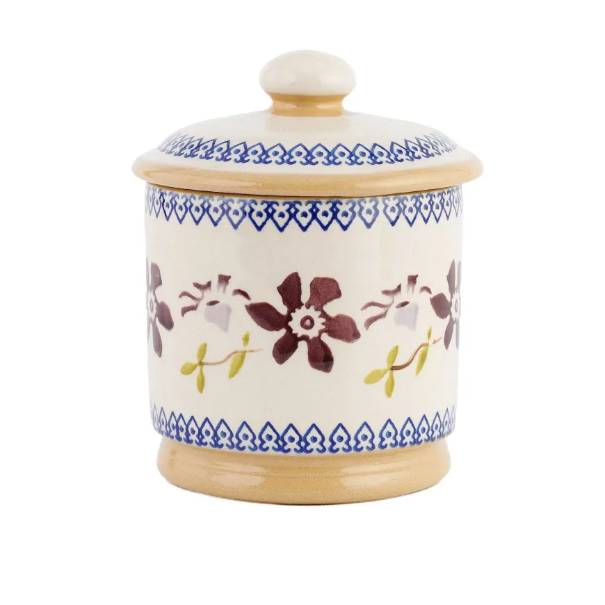 Sale Lidded Sugar Bowl Clematis Bowls