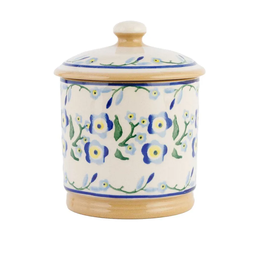 Outlet Lidded Sugar Bowl Forget Me Not Forget Me Not