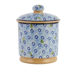 Online Lidded Sugar Bowl Lawn Light Blue Lawn