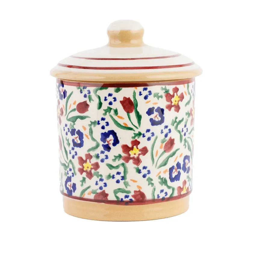 Sale Lidded Sugar Bowl Wild Flower Meadow Wild Flower Meadow