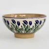 Store Medium Bowl Blue Blooms Wedding Gifts