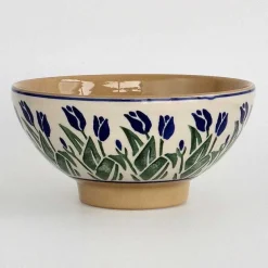 Store Medium Bowl Blue Blooms Bowls