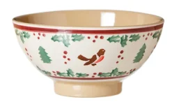 Cheap Medium Bowl Winter Robin Winter Robin