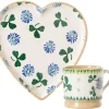 Outlet Medium Heart Plate And Small Mug Clover Wedding Gifts