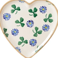Hot Medium Heart Plate Clover Clover