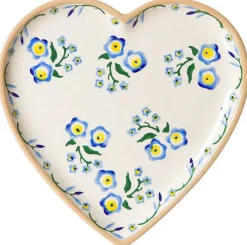 Best Medium Heart Plate Forget Me Not Forget Me Not