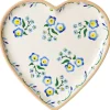 Best Sale Medium Heart Plate Forget Me Not Mother'S Day