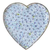 Online Medium Heart Plate Lawn Light Blue Mother'S Day