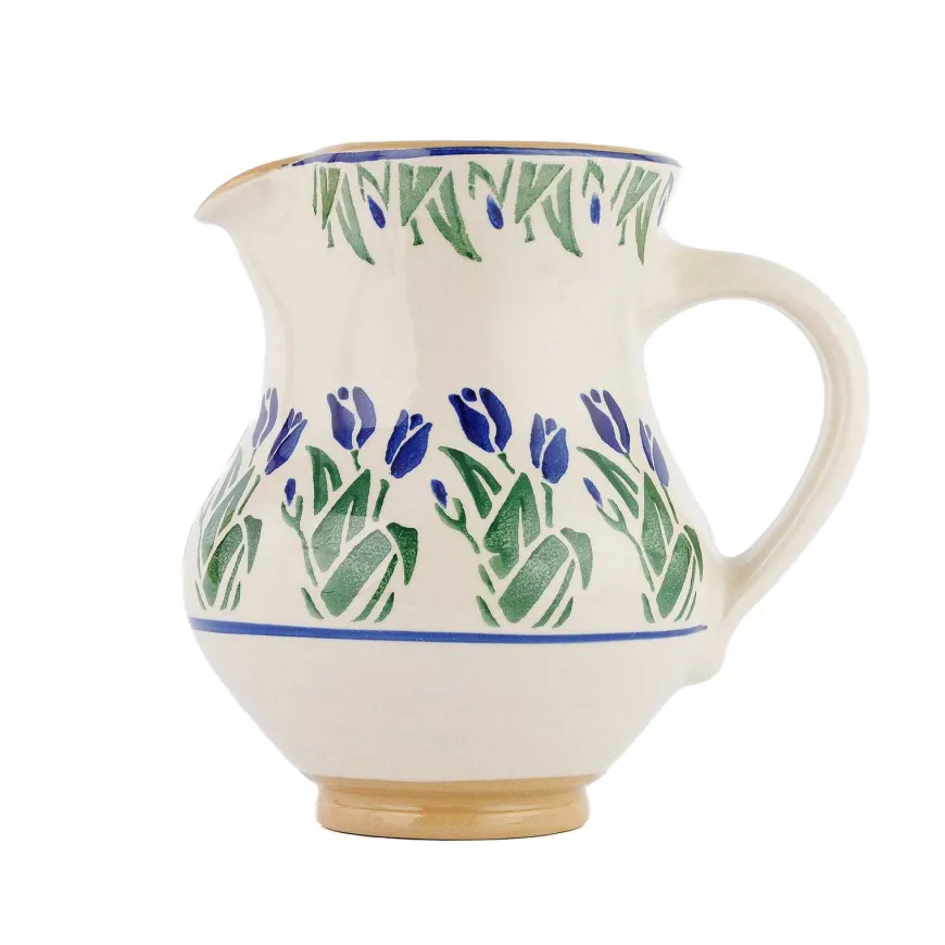 Discount Medium Jug Blue Blooms Jugs