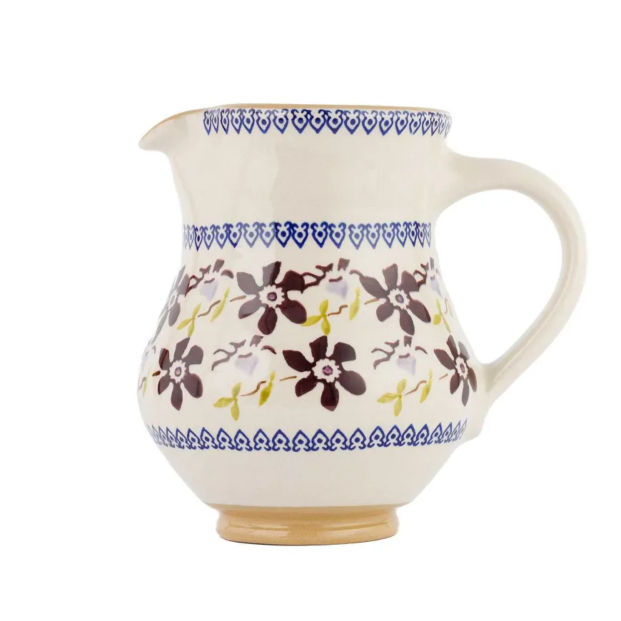 Flash Sale Medium Jug Clematis Jugs
