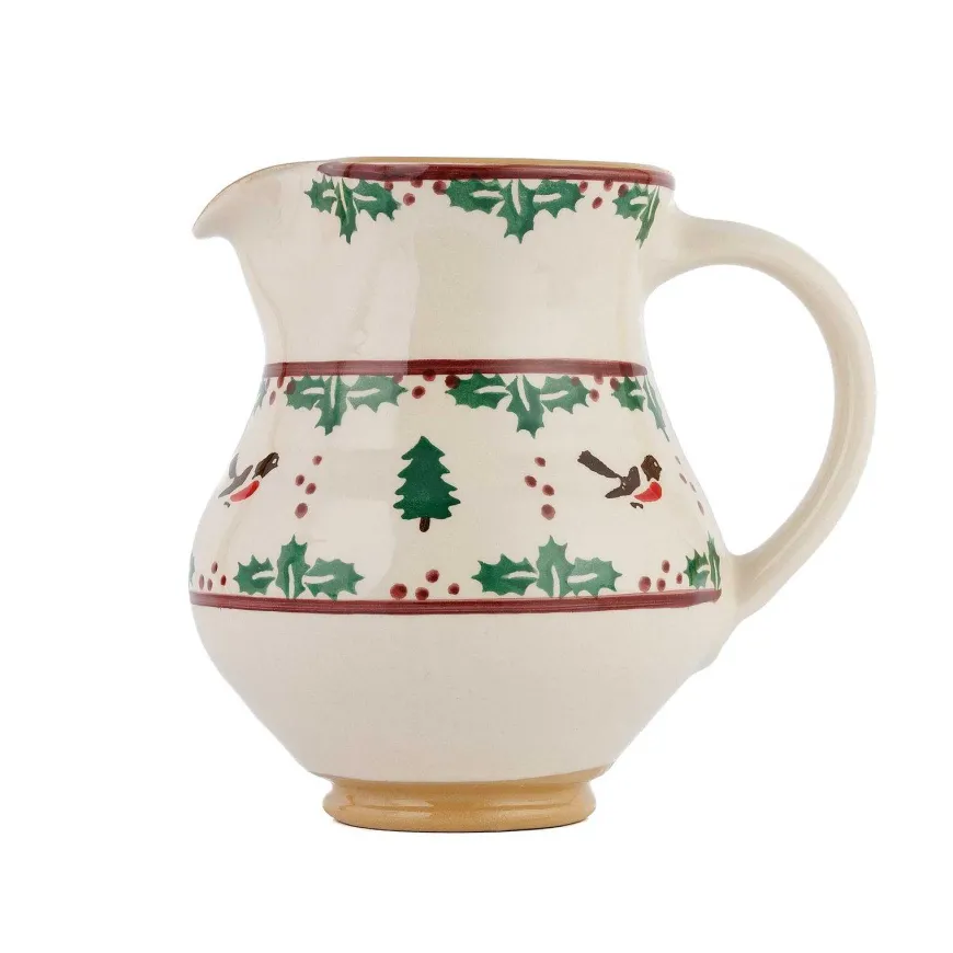 Store Medium Jug Winter Robin Winter Robin