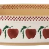 Clearance Medium Oval Oven Dish Apple Apple