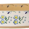 New Medium Oval Oven Dish Forget Me Not Food Lover'S Gifts