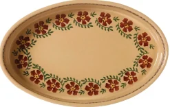 Best Sale Medium Oval Oven Dish Old Rose Mother'S Day