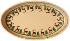 Store Medium Oval Oven Dish Reindeer Food Lover'S Gifts