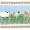 Cheap Medium Rectangular Plate Assorted Landscape Plates