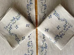 New Napkin Forget Me Not Linen Forget Me Not