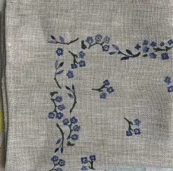 Outlet Napkin Forget Me Not Linen House Warming Gifts