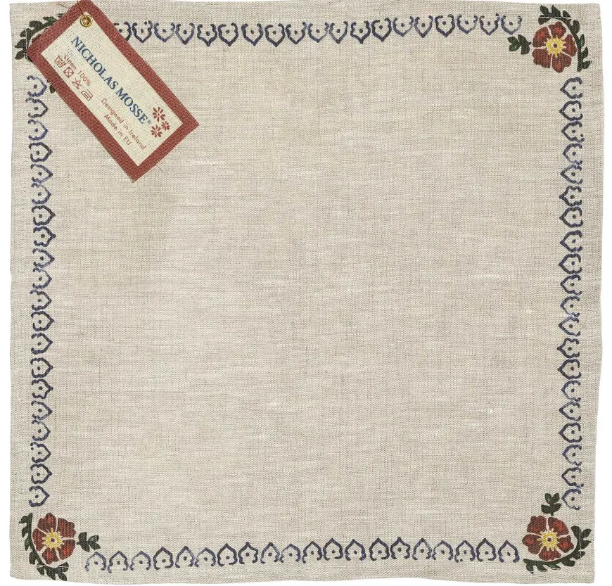 Hot Napkin Old Rose Linen Old Rose