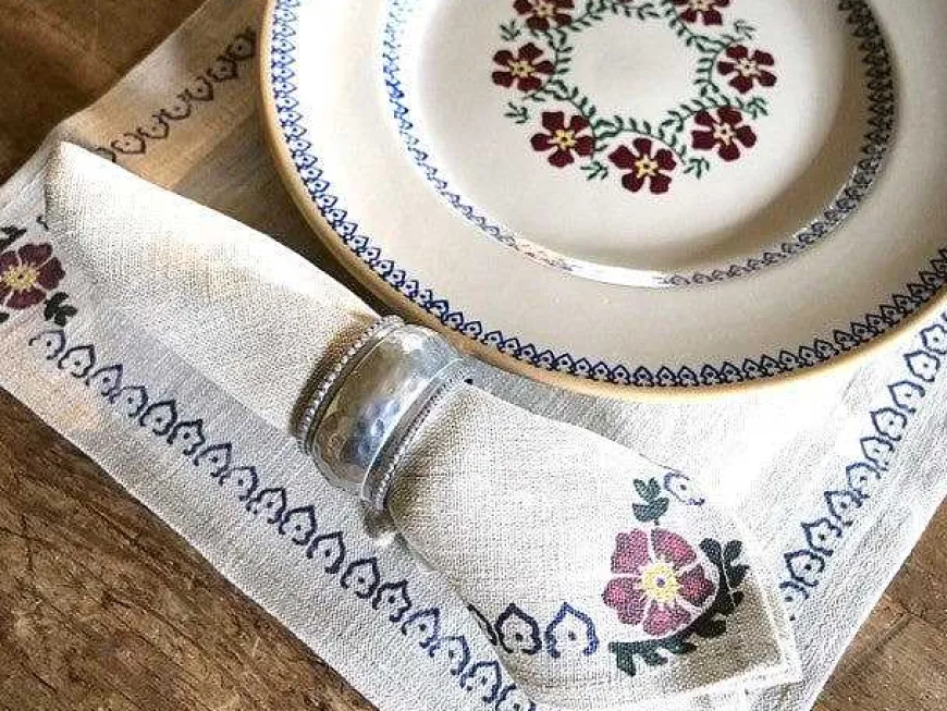 Store Napkin Old Rose Linen Napkins