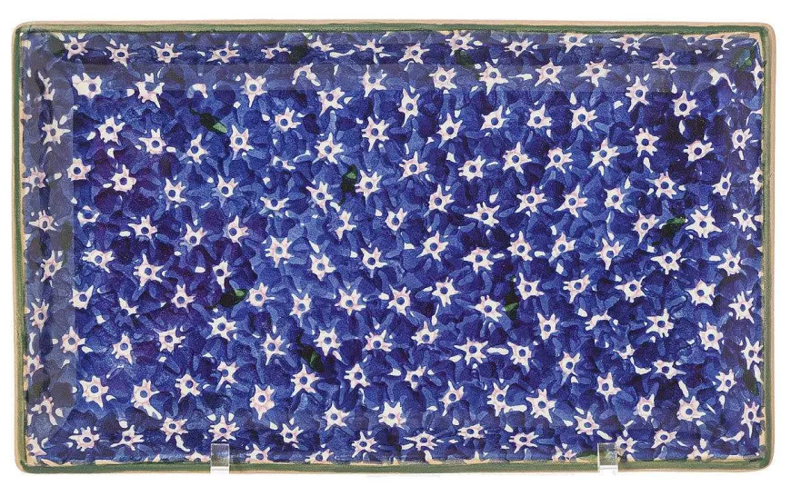 Best Nest Of 3 Rectangle Dishes Lawn Dark Blue Mother'S Day