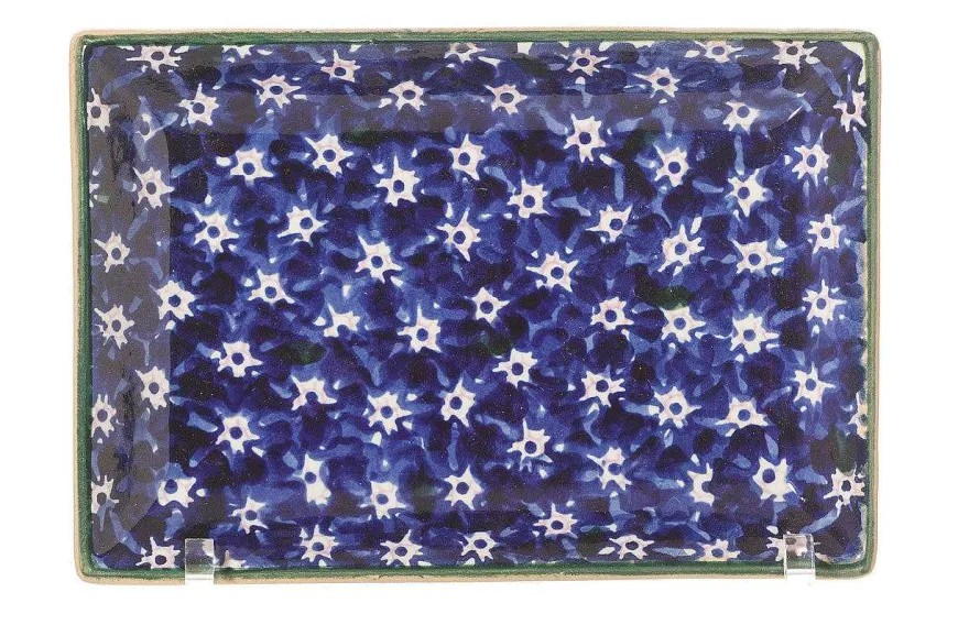 Best Nest Of 3 Rectangle Dishes Lawn Dark Blue Gift Sets