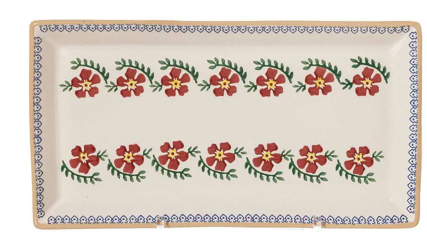 Online Nest Of 3 Rectangle Dishes Old Rose Old Rose