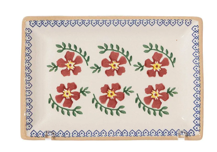 Online Nest Of 3 Rectangle Dishes Old Rose Old Rose