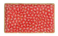 Shop Nest Of 3 Rectangle Dishes Lawn Red Special Event Gifts