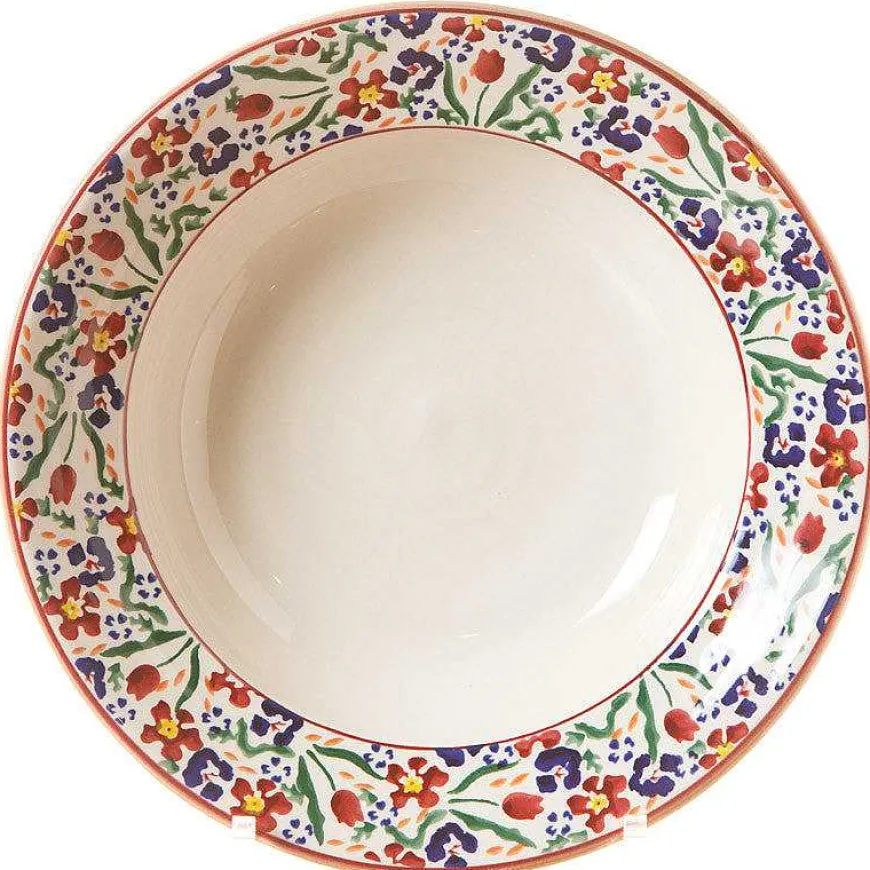 Cheap Pasta Bowl Wild Flower Meadow Wild Flower Meadow