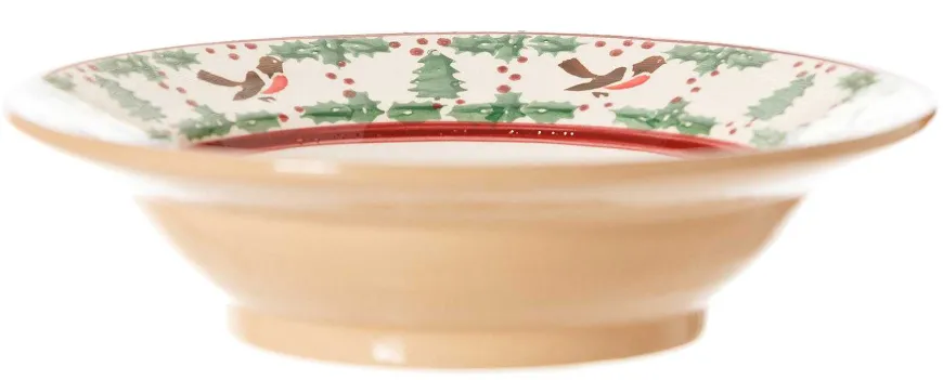 Sale Pasta Bowl Winter Robin Winter Robin