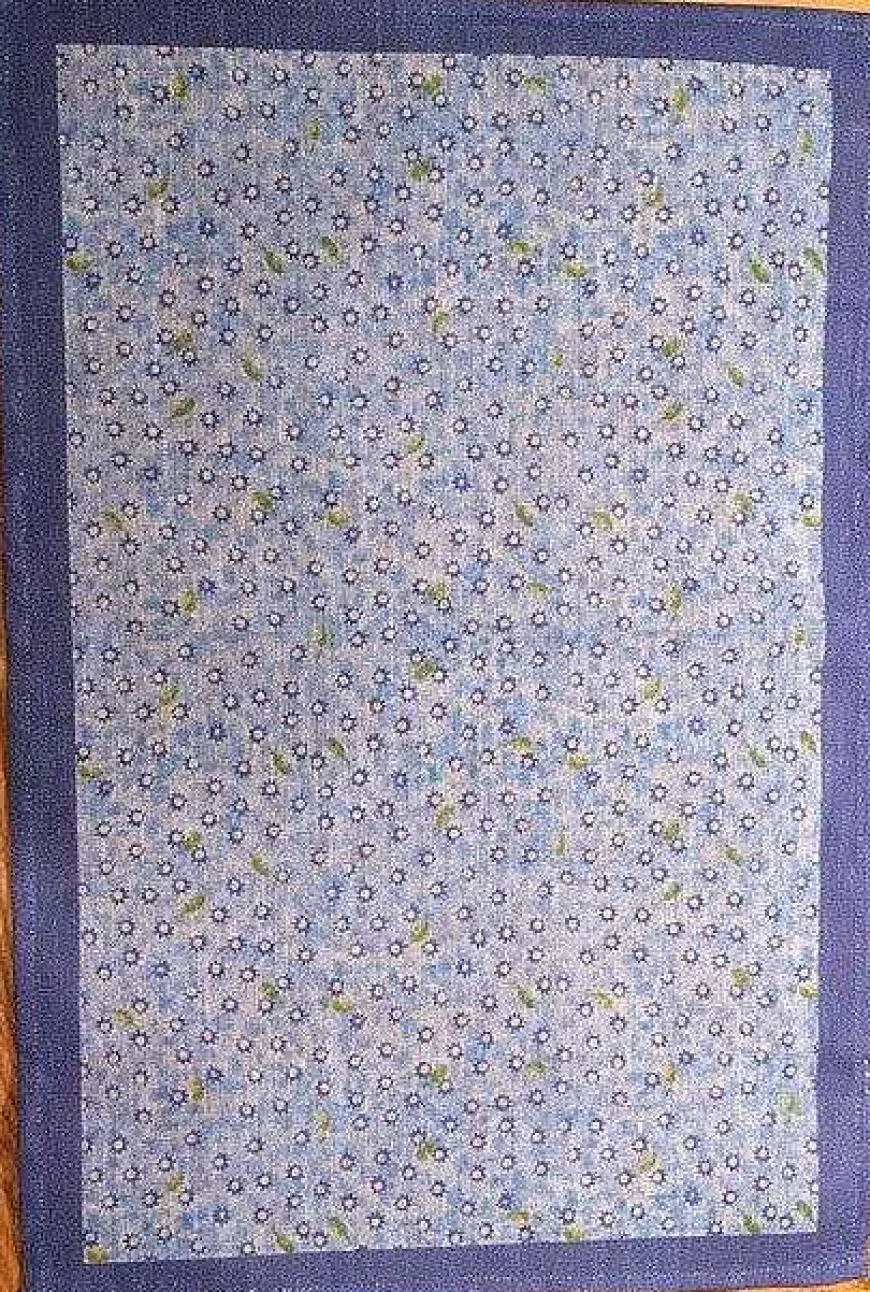 Cheap Placemat Light Blue Lawn Linen Placemats