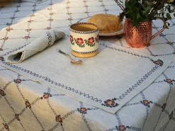 Flash Sale Placemat Old Rose Linen Placemats