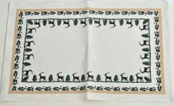 Shop Placemat Reindeer Linen Placemats