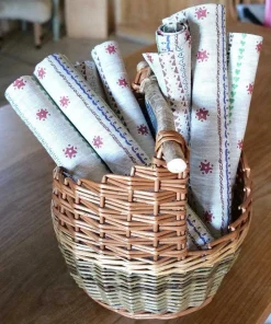 Clearance Placemat Stripe Linen Hostess Gifts