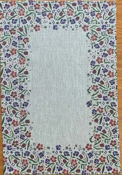 Best Sale Placemat Wild Flower Meadow Linen Placemats