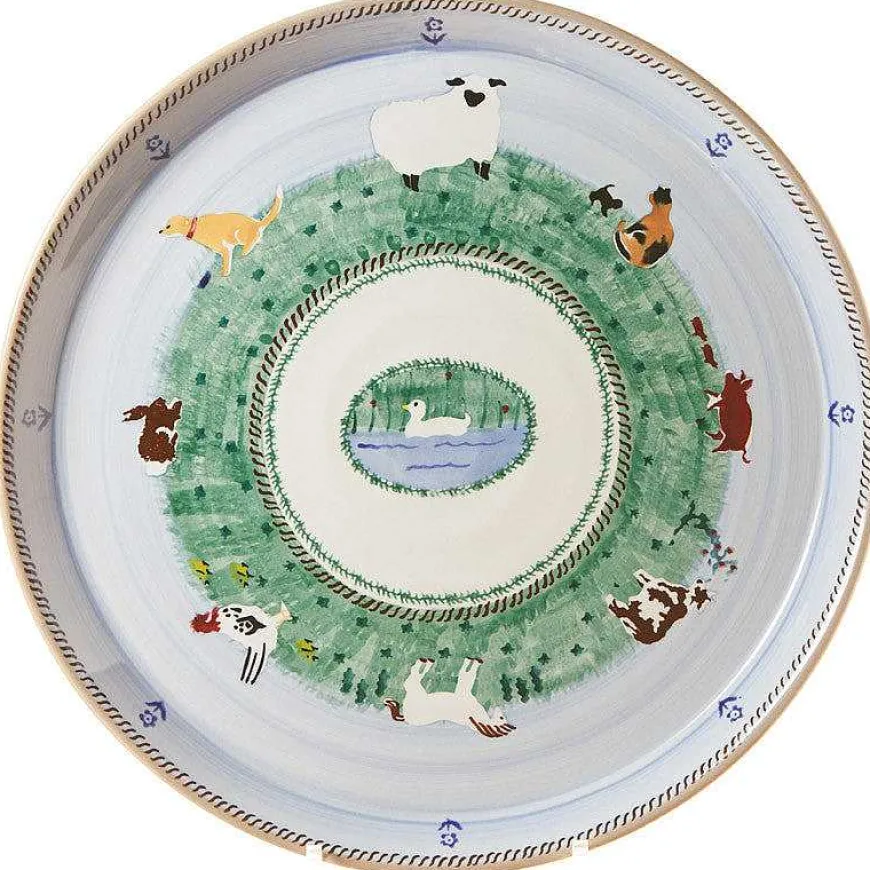 Sale Presentation Platter Assorted Animals Serving
