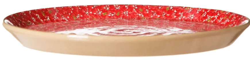 Online Presentation Platter Lawn Red Lawn