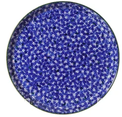 Online Presentation Platter Lawn Dark Blue Serving