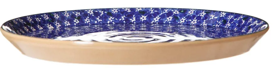 Flash Sale Presentation Platter Lawn Dark Blue Lawn