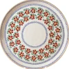 Cheap Presentation Platter Old Rose Christmas
