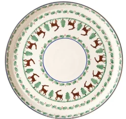 Sale Presentation Platter Reindeer Reindeer