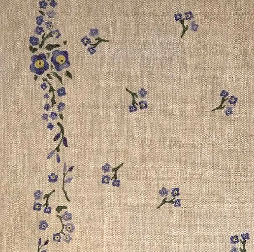 Hot Runner Forget Me Not Linen Runners