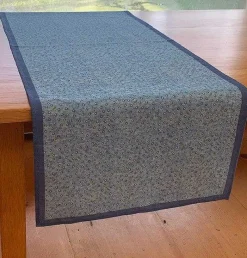Online Runner Light Blue Lawn Linen House Warming Gifts